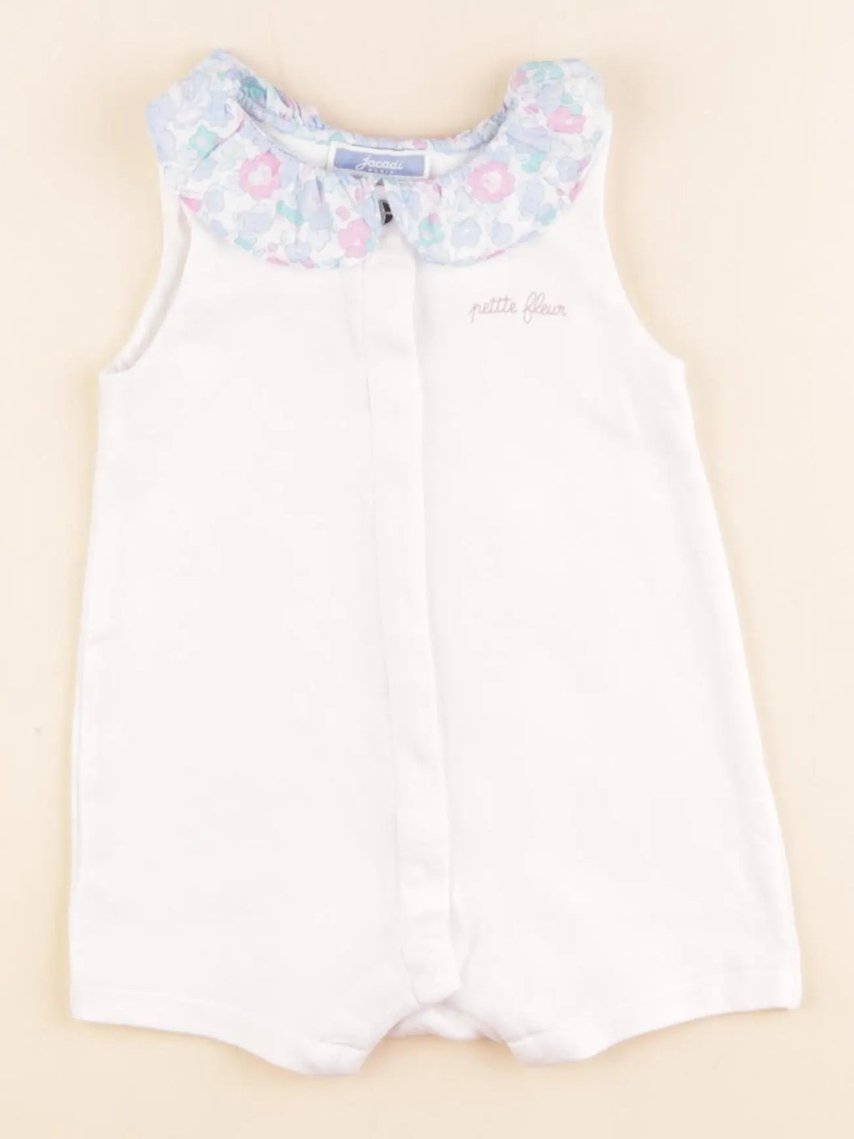 Jacadi - pyjama liberty coton multicolore - 6 mois