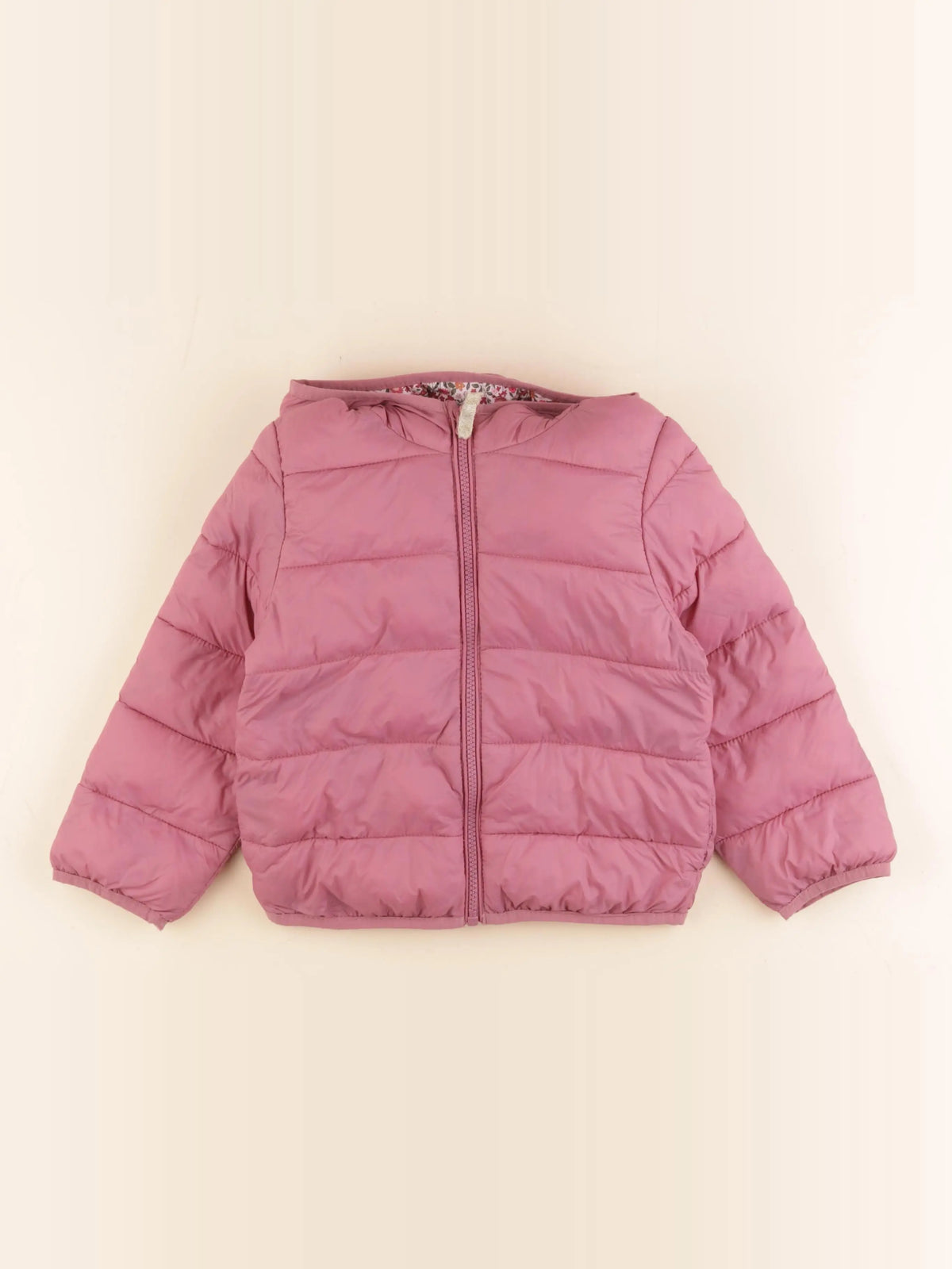 Vertbaudet - doudoune rose - 6 ans