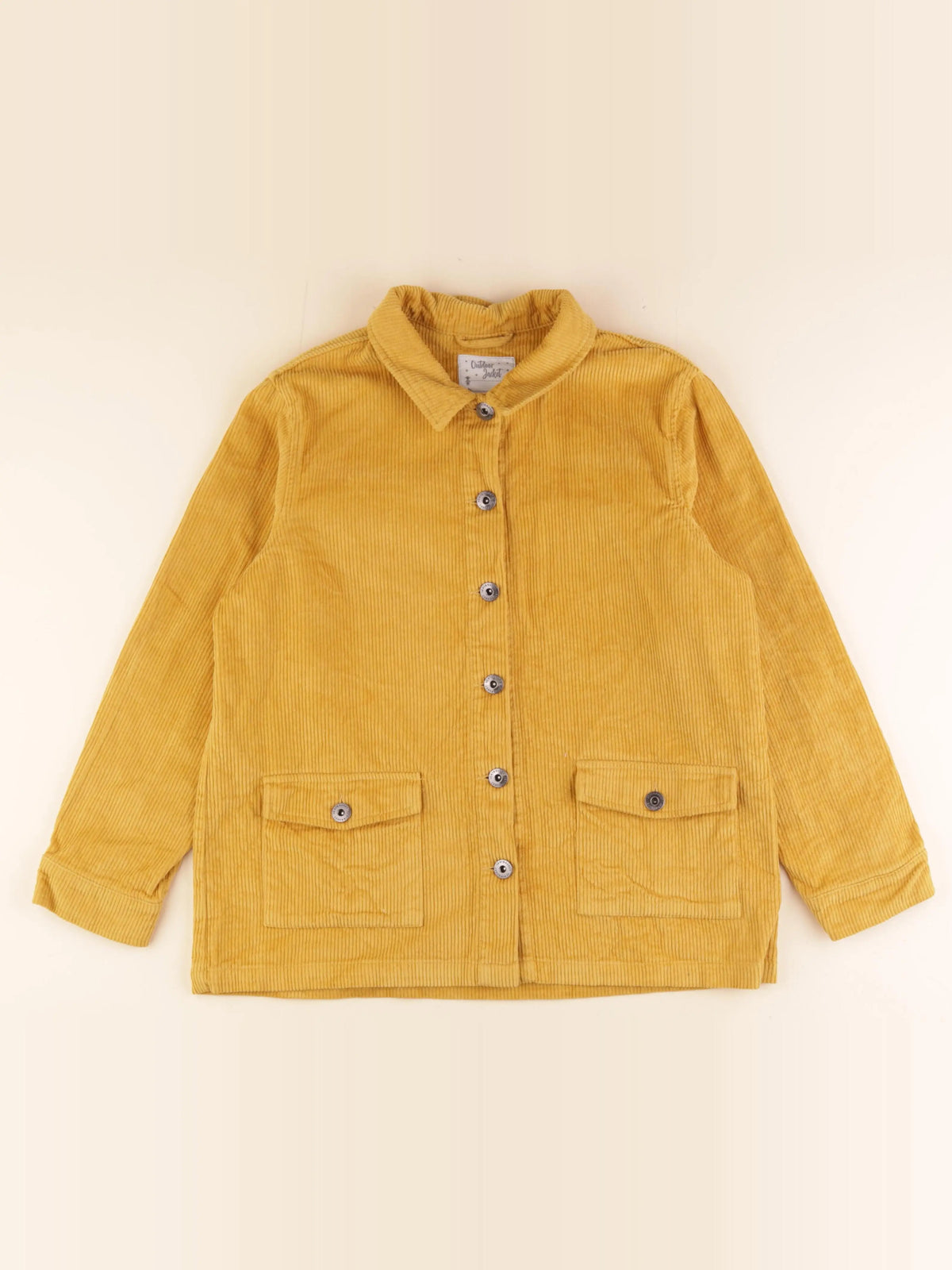 Vertbaudet - chemise jaune - 14 ans