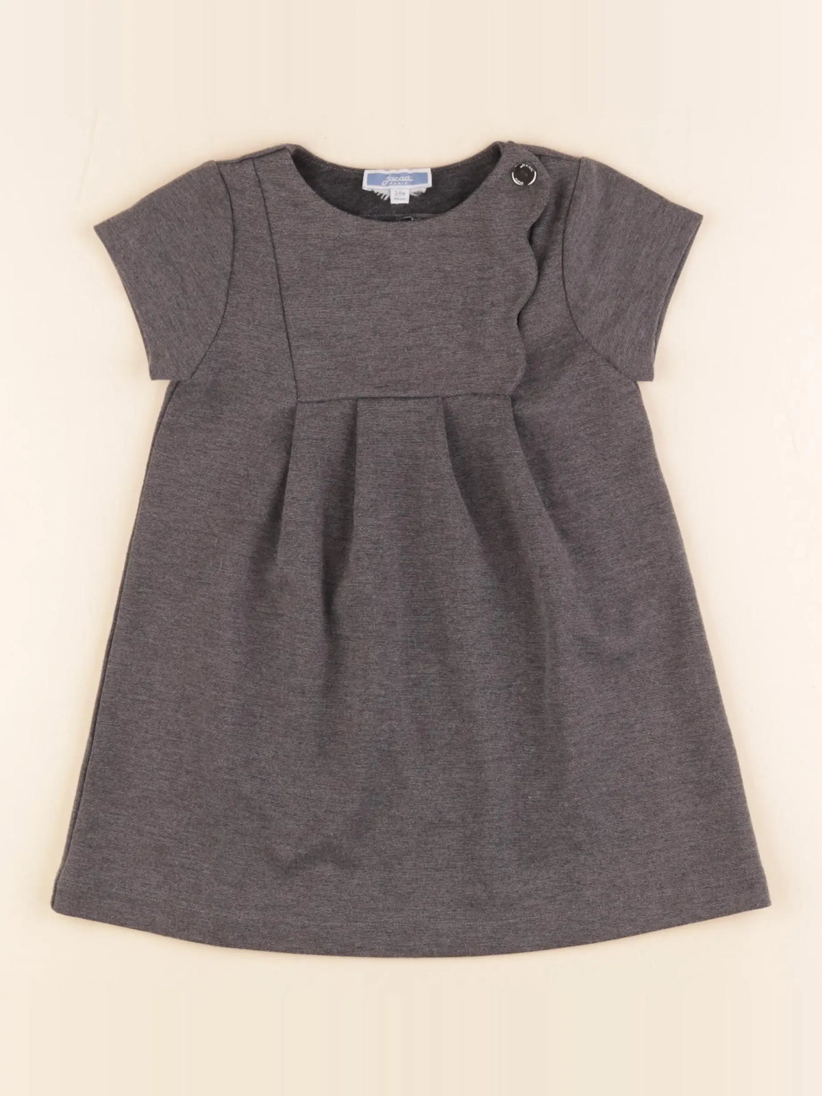 Jacadi - robe gris - 24 mois