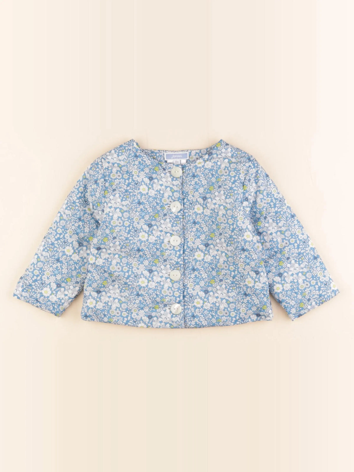 Jacadi - gilet bleu - 18 mois