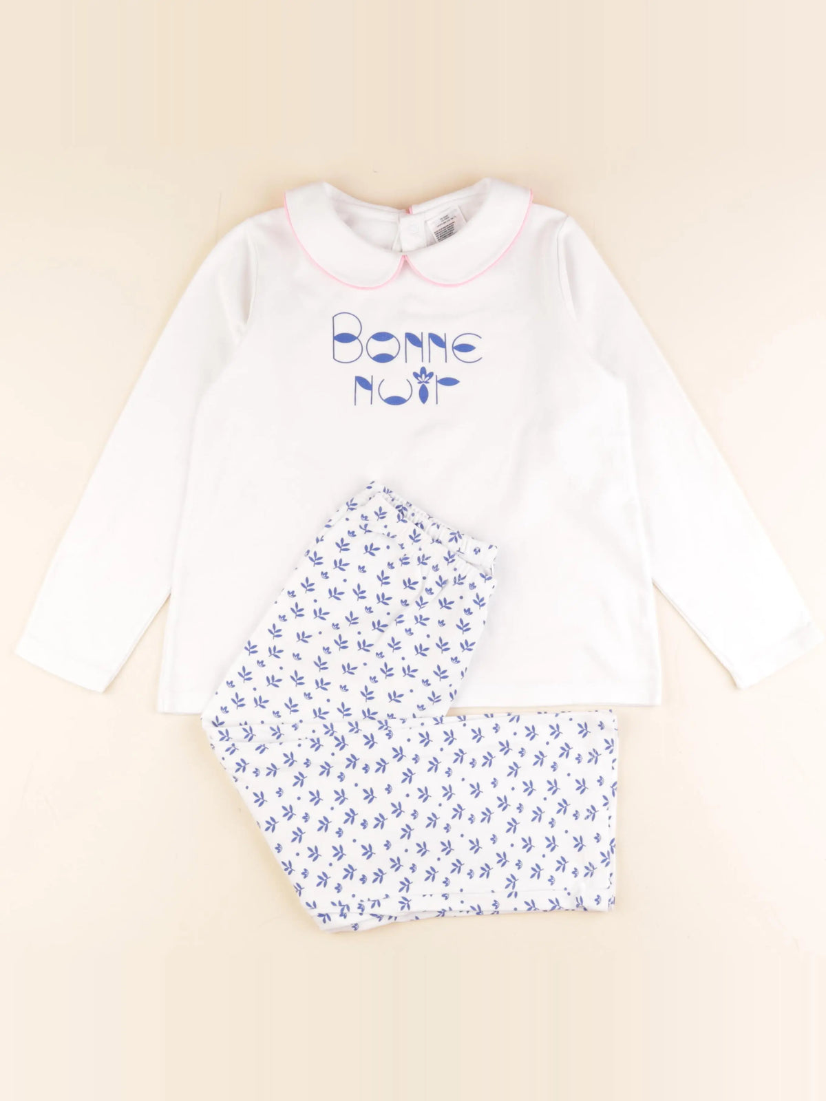 Jacadi - pyjama coton blanc - 8 ans