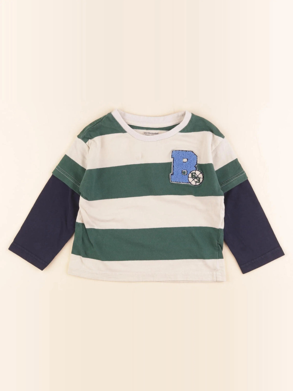 Vertbaudet - tee-shirt multicolore - 3 ans
