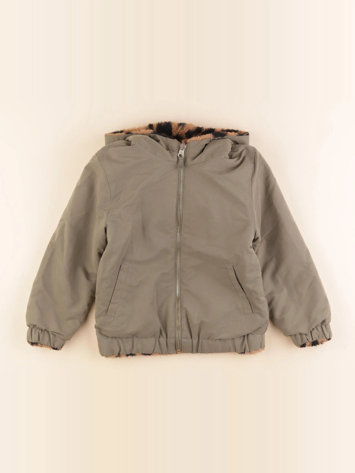 Tape à l'oeil - veste réversible vert - 6 ans