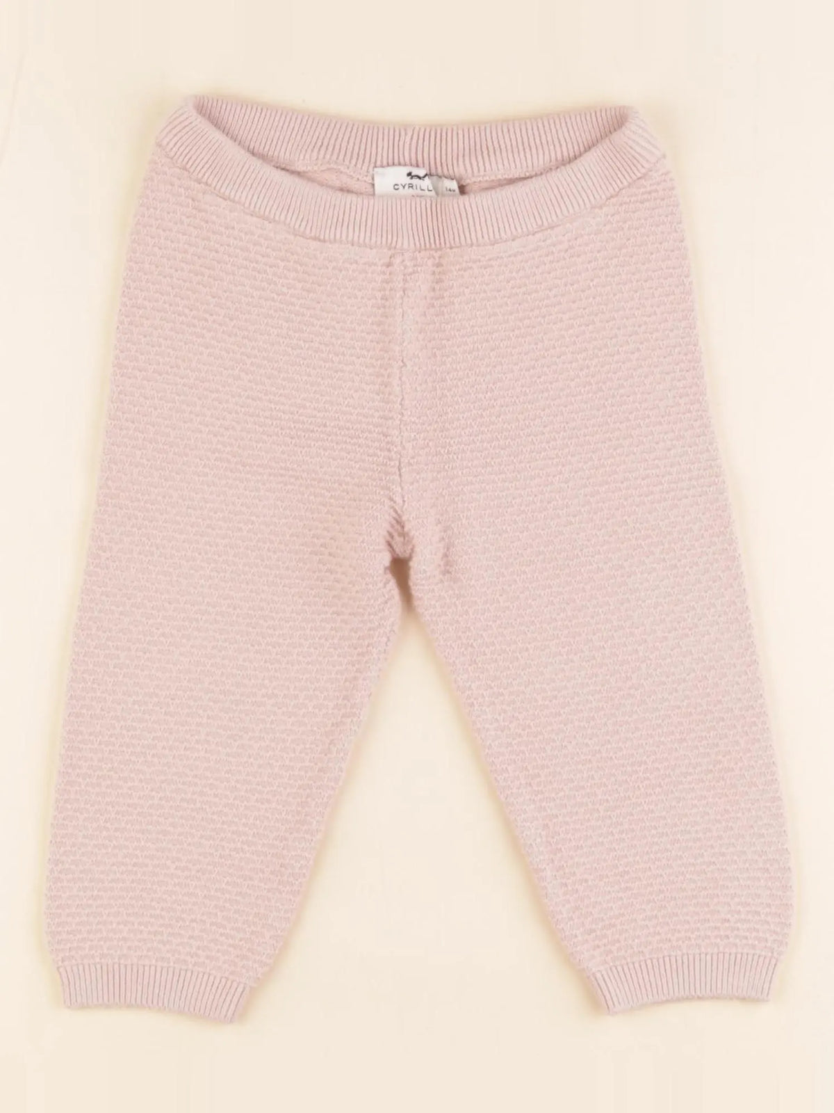 Cyrillus - legging rose - 24 mois