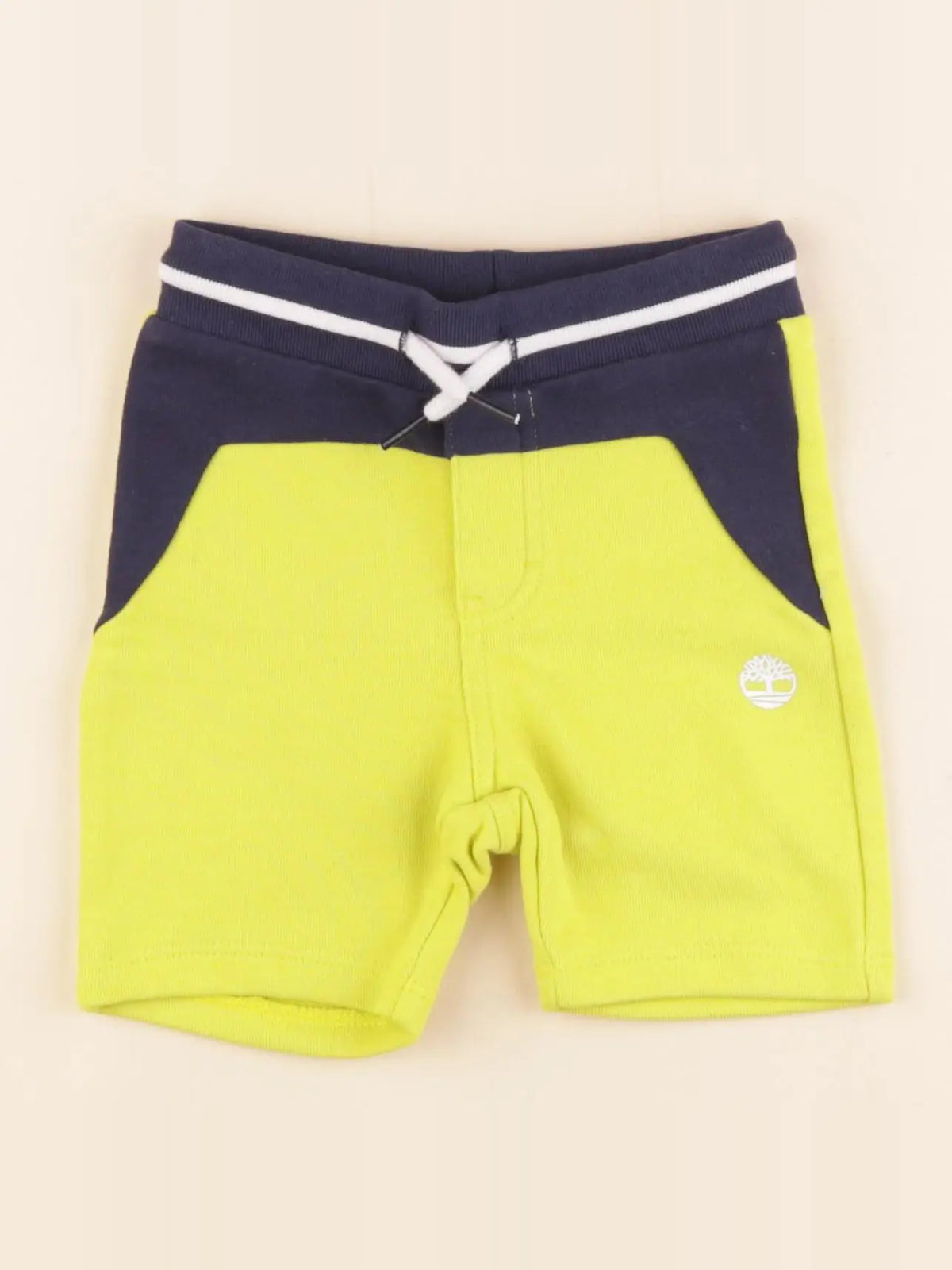 Timberland - short jaune fluo - 18 mois