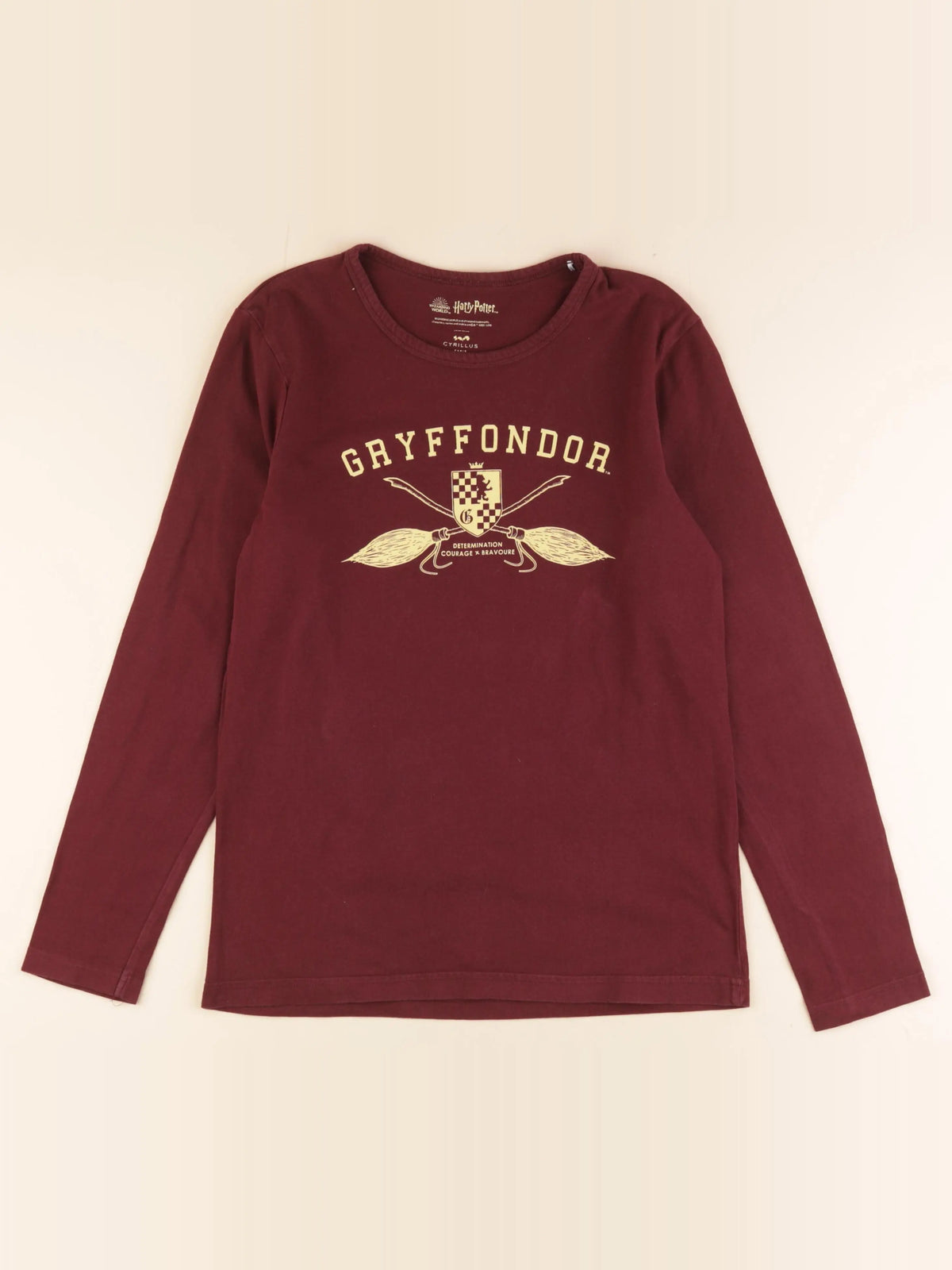 Cyrillus - tee-shirt rouge - 12 ans