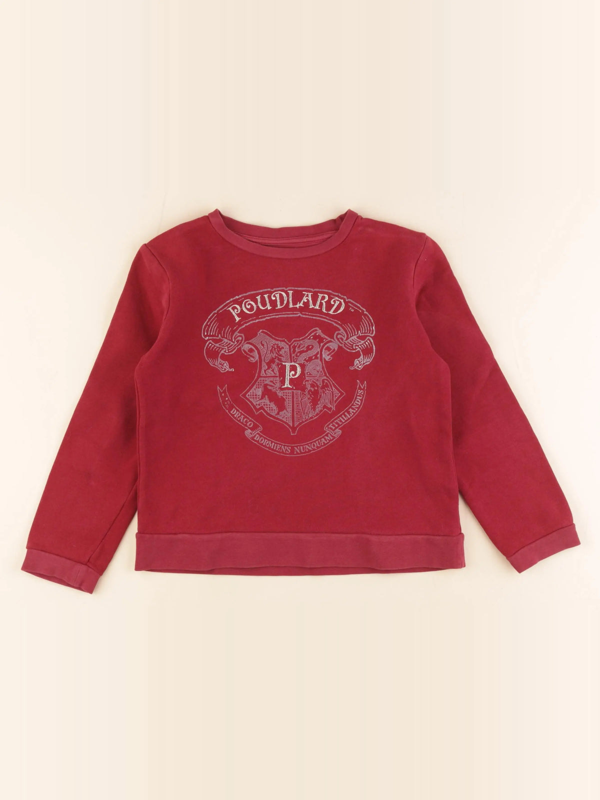 Cyrillus - sweat rouge - 8 ans