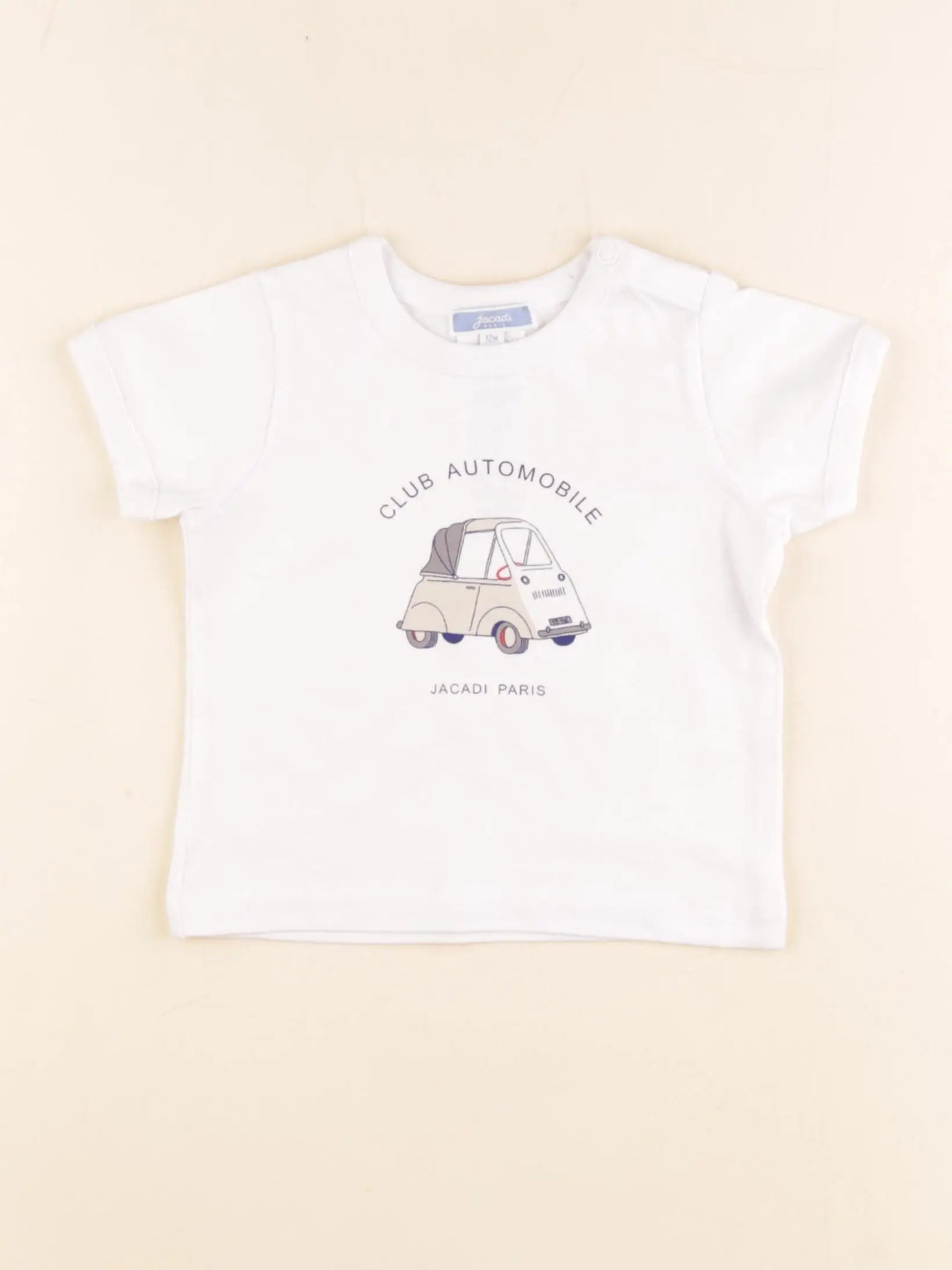 Jacadi - tee-shirt blanc - 12 mois