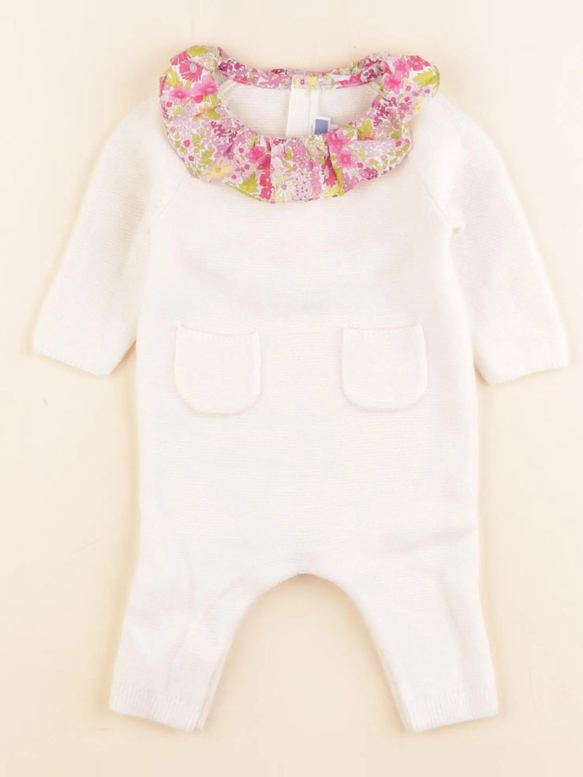 Jacadi - combinaison beige - 3 mois