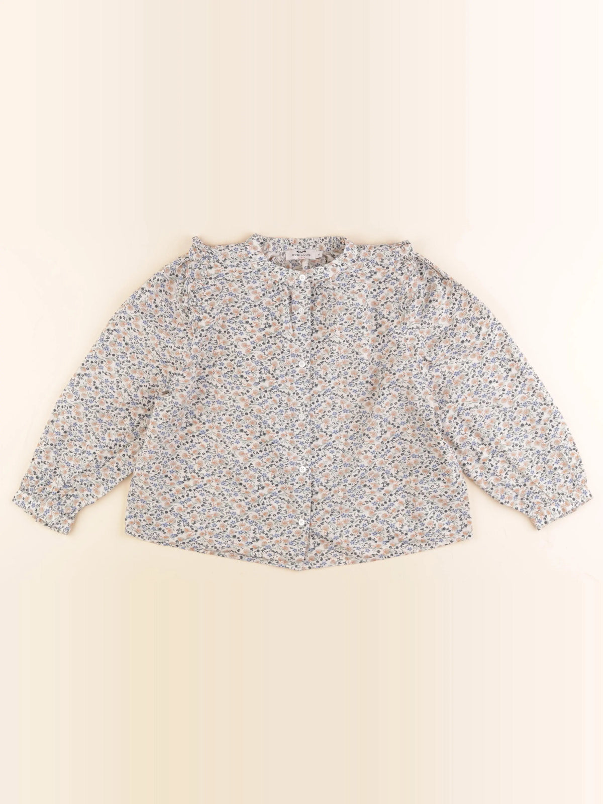Cyrillus - blouse multicolore - 8 ans