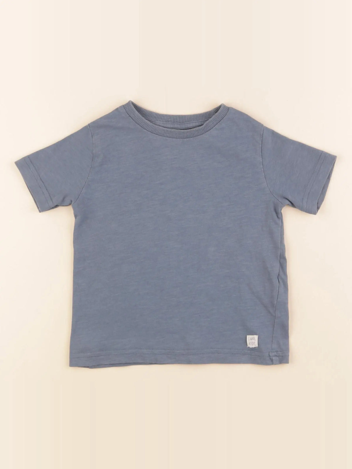 Vertbaudet - tee-shirt bleu - 2 ans
