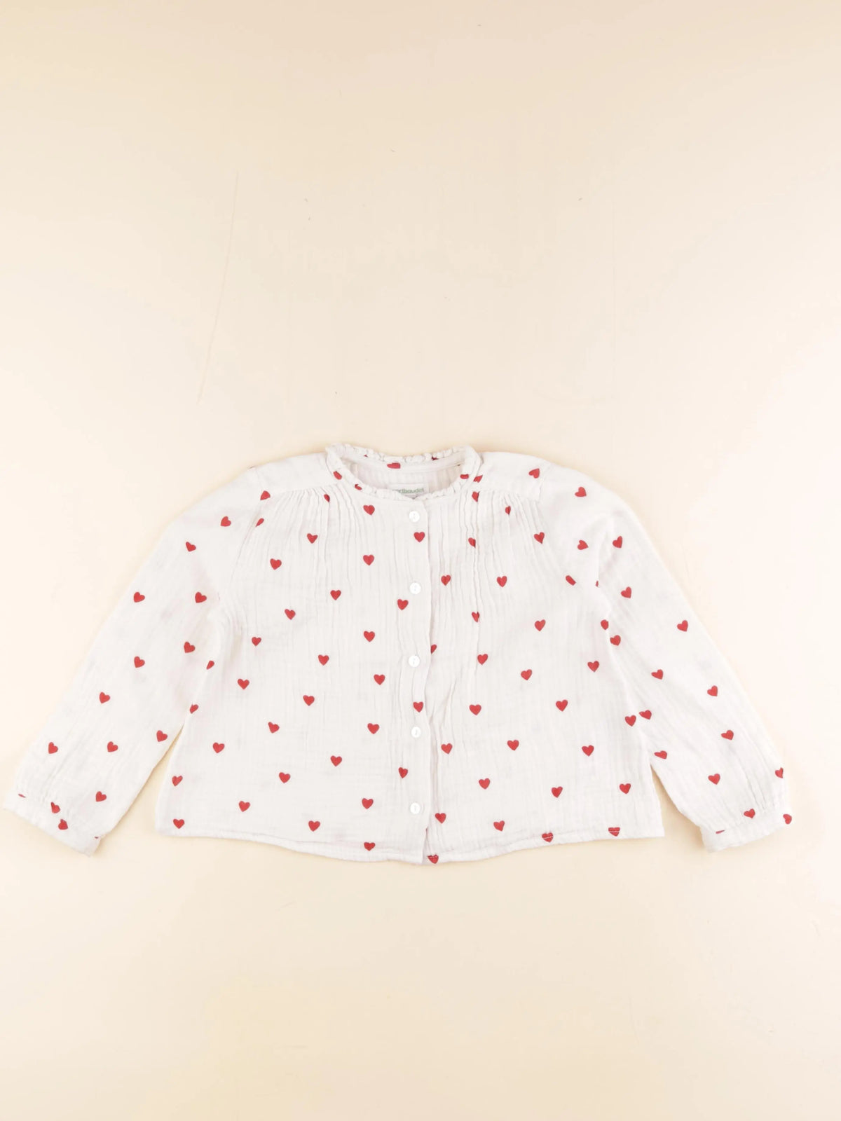 Vertbaudet - blouse blanc - 4 ans