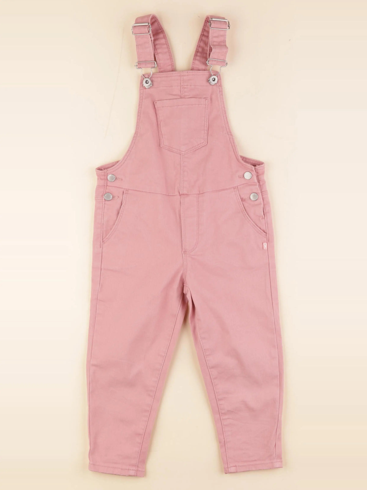 Okaidi - salopette rose - 4 ans