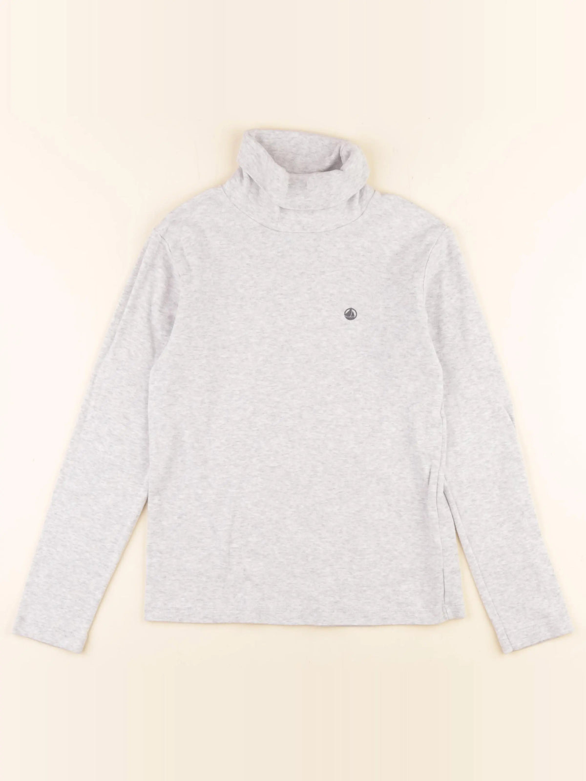 Petit Bateau - sous-pull gris - 10 ans
