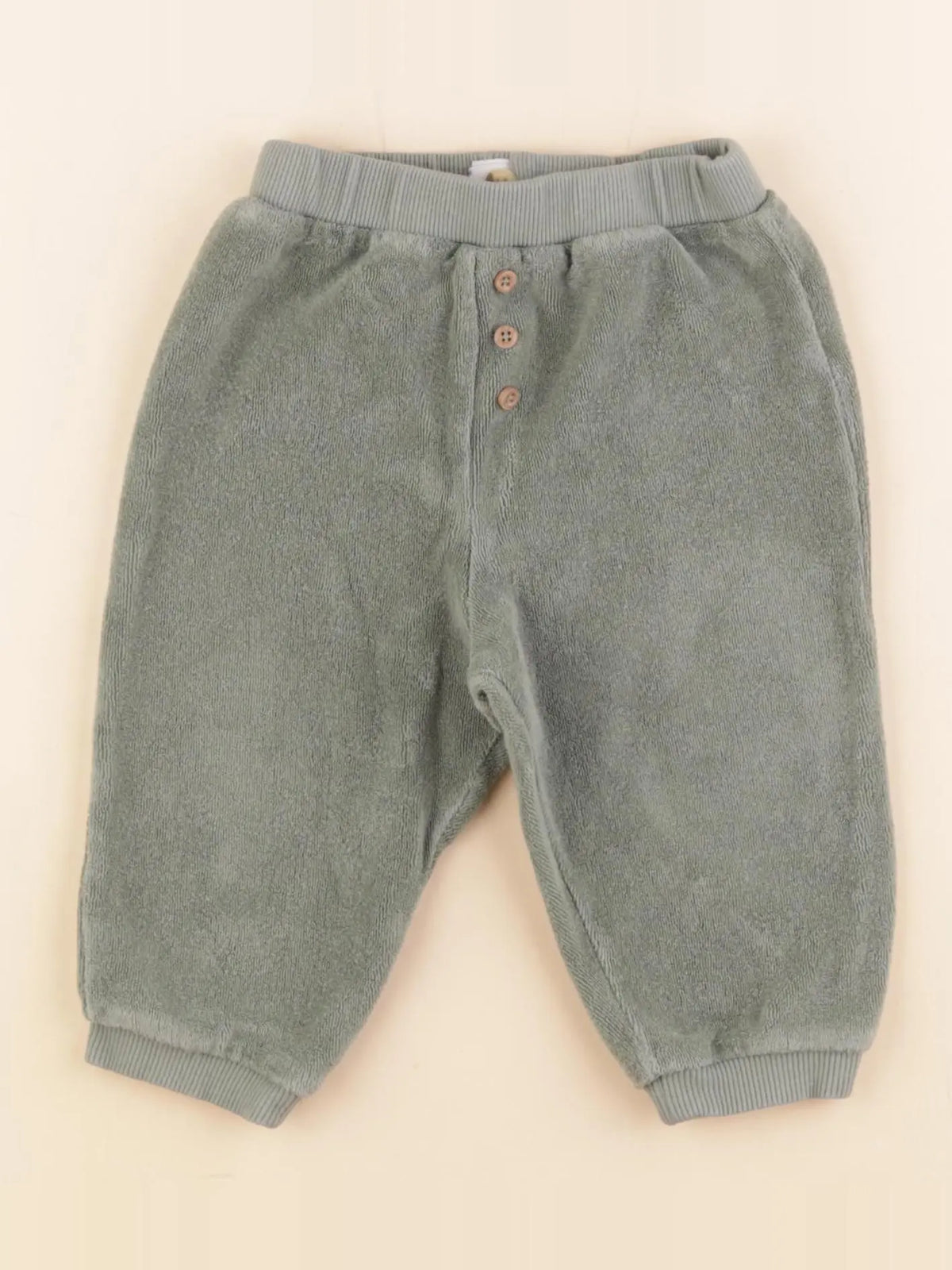 Boutchou - jogging vert - 12 mois