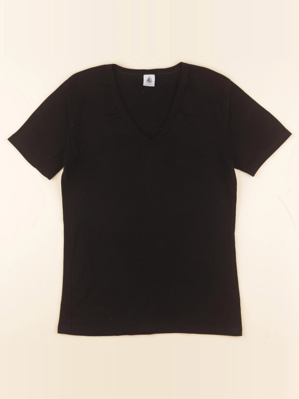Petit Bateau - maillot de corps noir - 16 ans