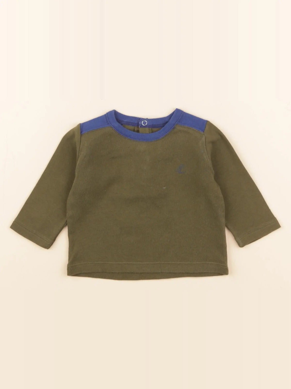 Petit Bateau - tee-shirt vert - 3 mois