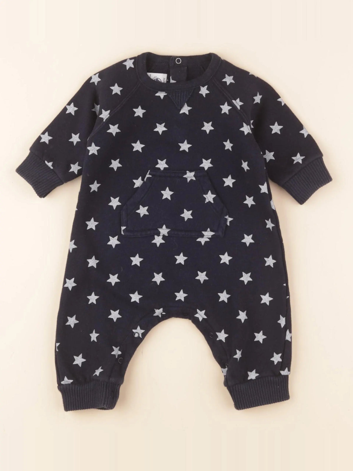 Petit Bateau - combinaison bleu - 3 mois