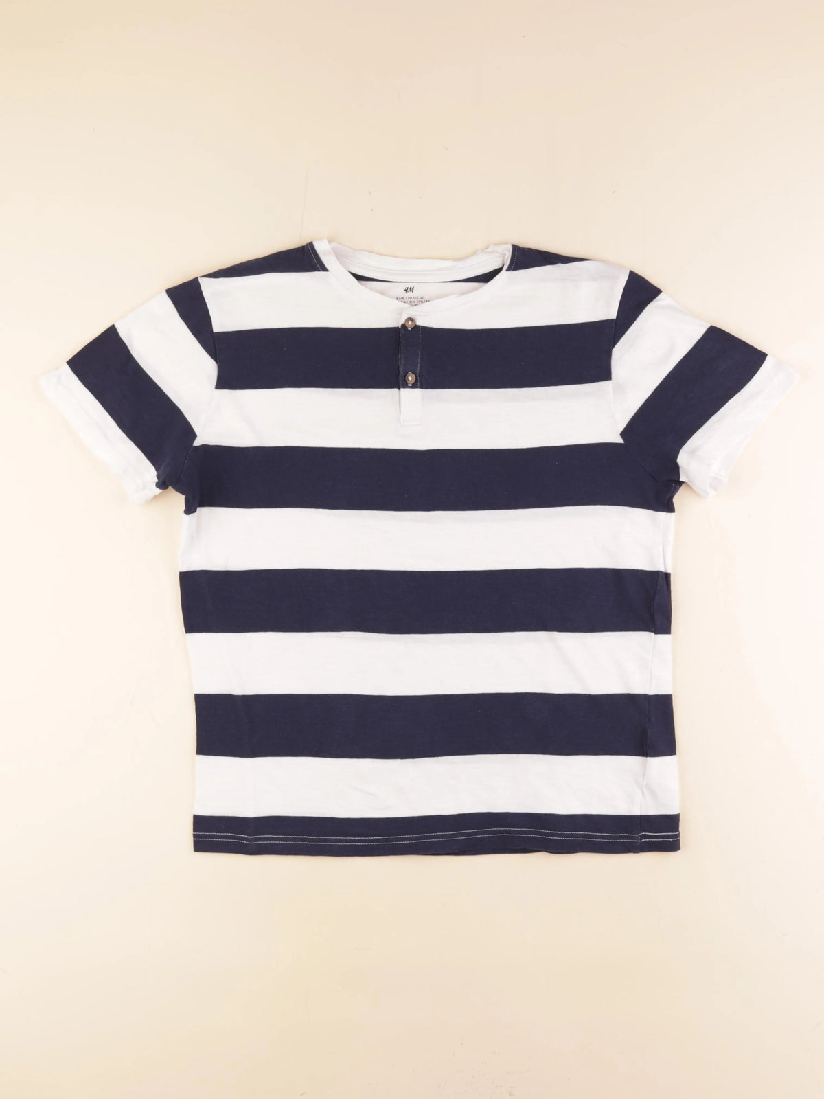 H&M - tee-shirt bleu - 14/16 ans