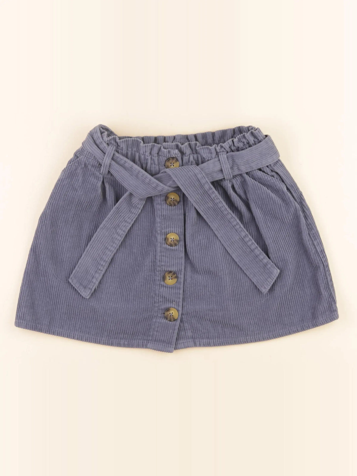 Vertbaudet - jupe gris - 10 ans