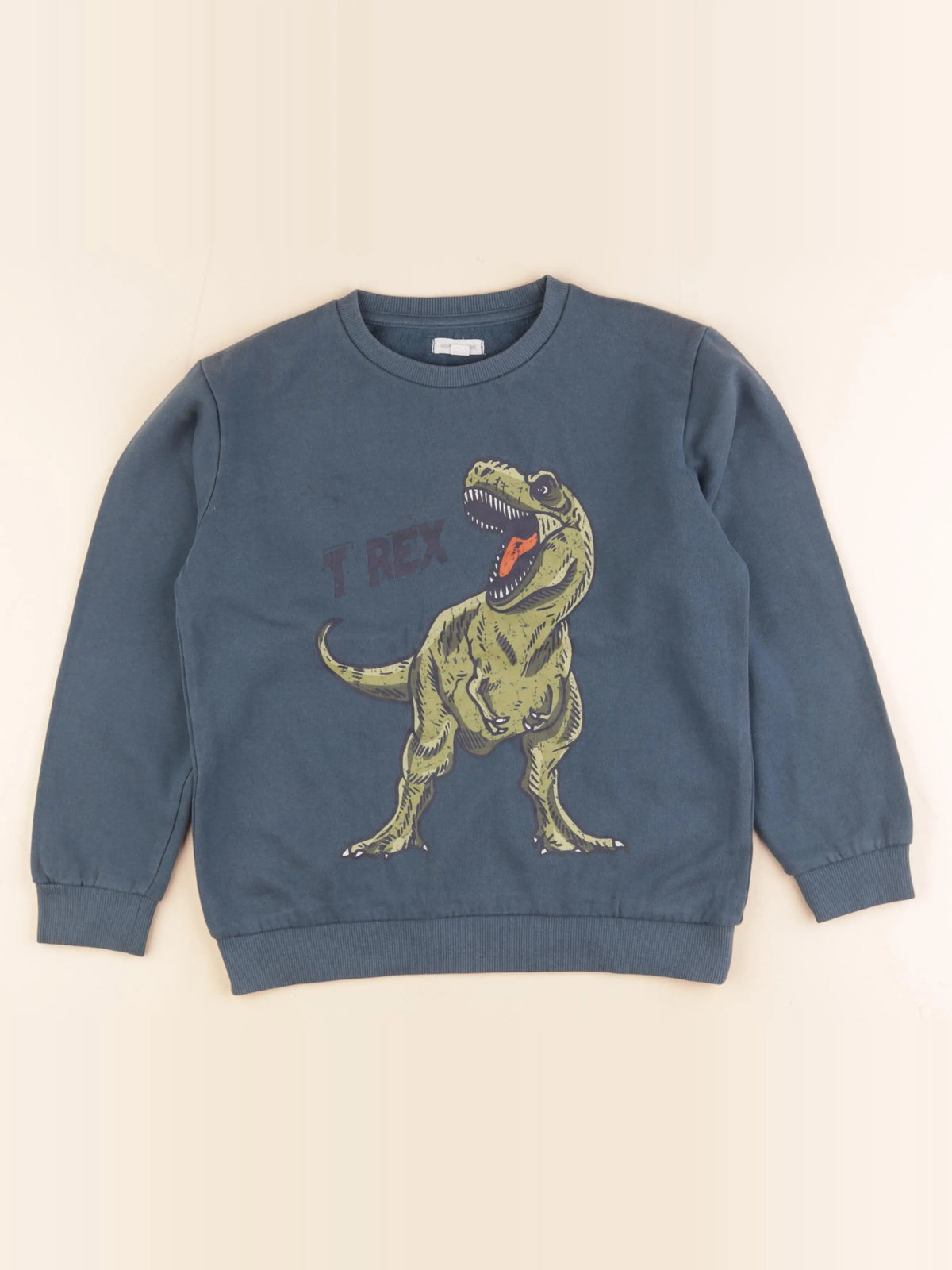 Vertbaudet - sweat bleu - 10 ans