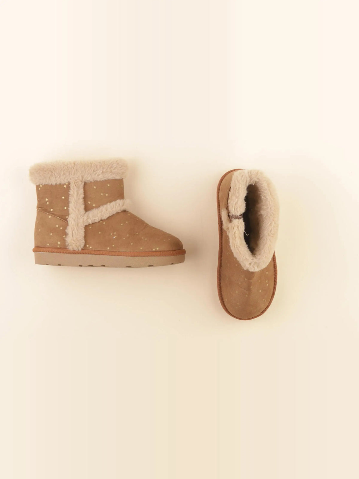 Vertbaudet - boots marron, or - pointure 33