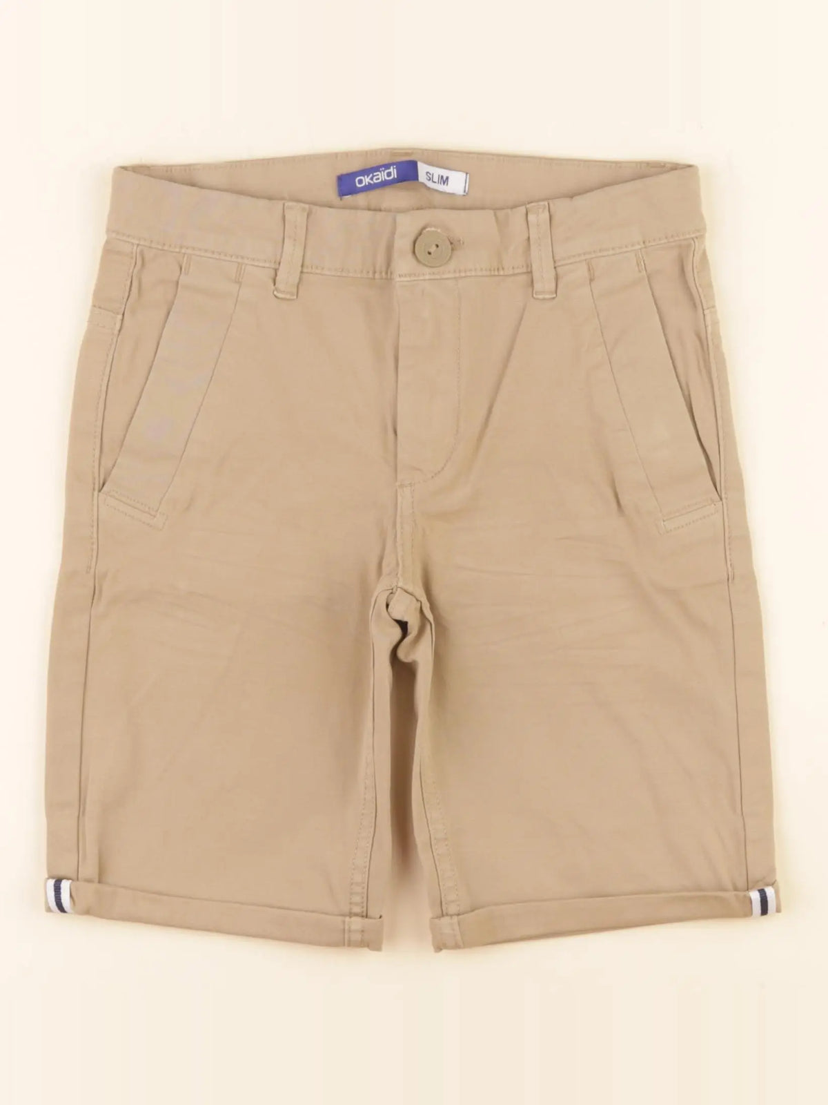Okaidi - short marron - 8 ans