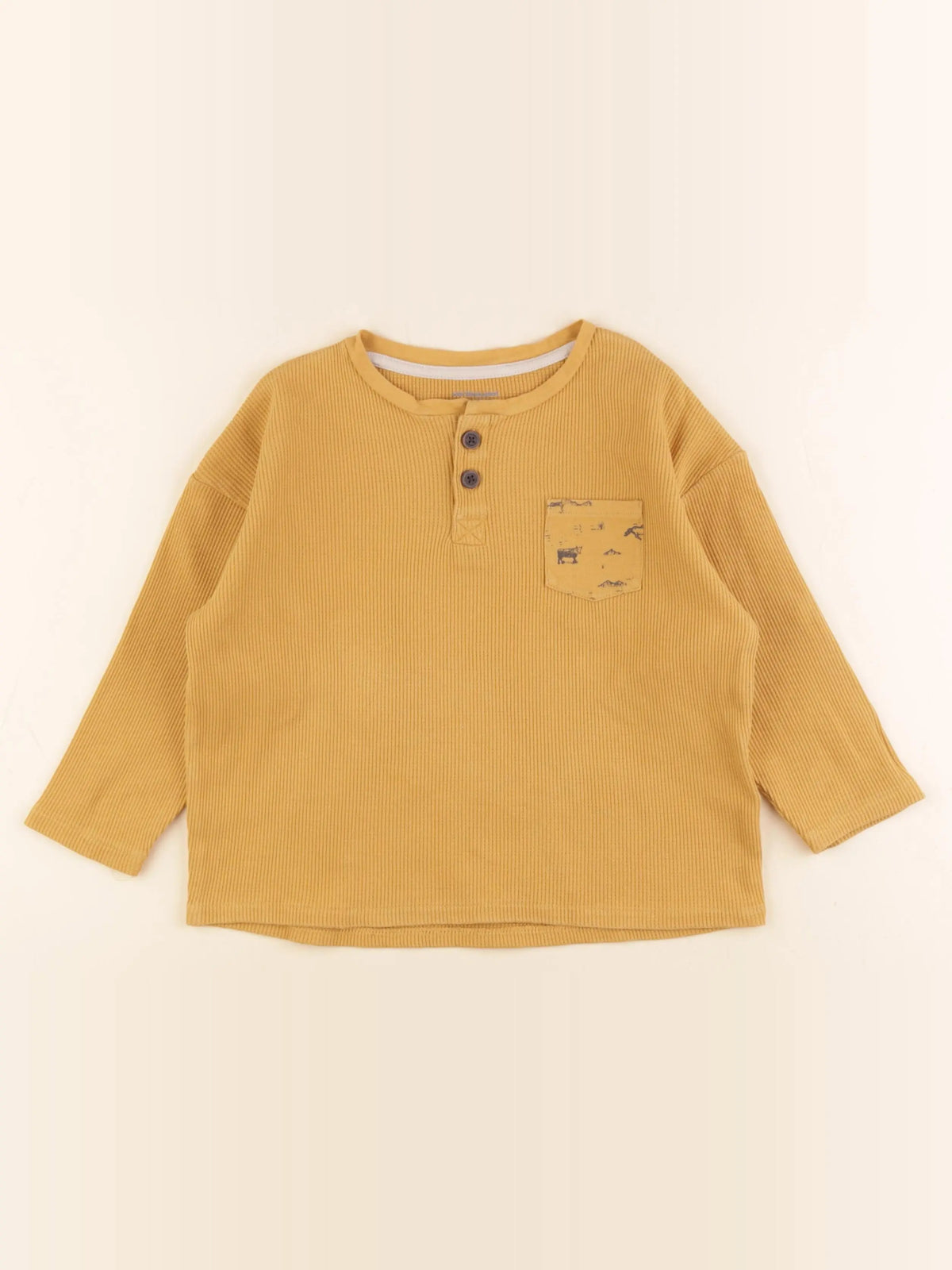 Timberland - tee-shirt jaune - 5 ans