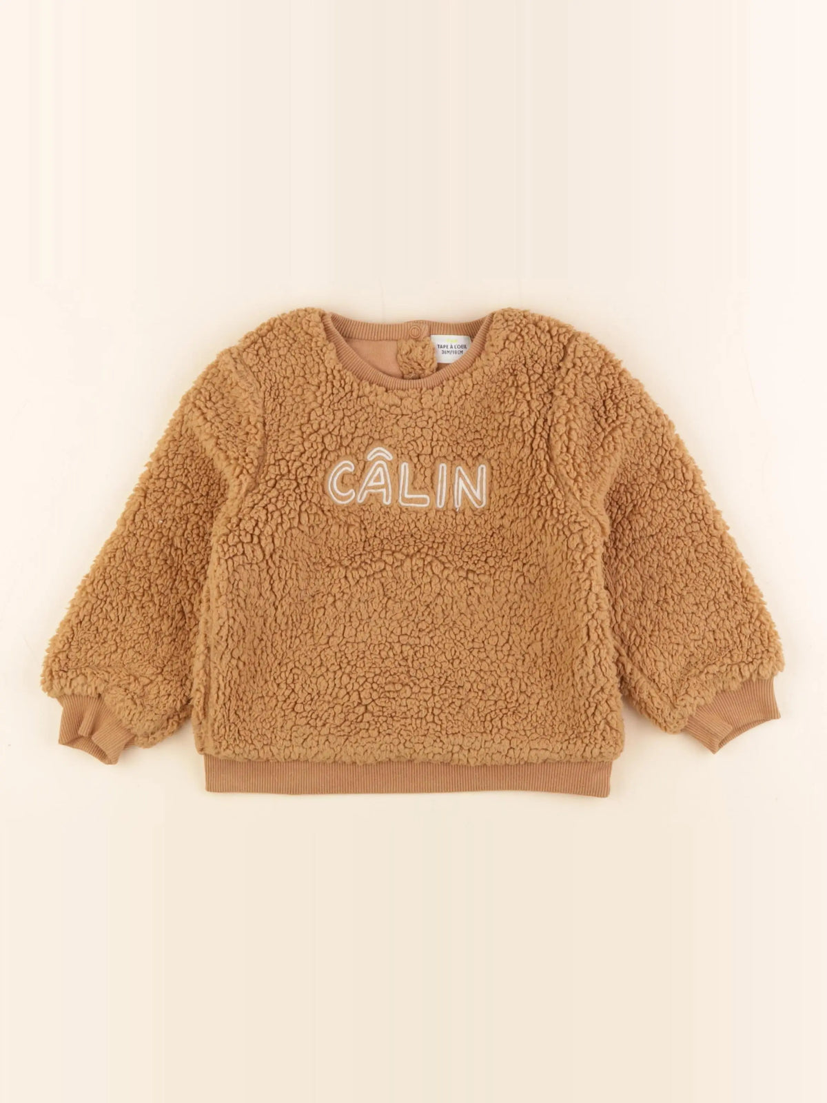 Tape à l'oeil - pull marron - 36 mois