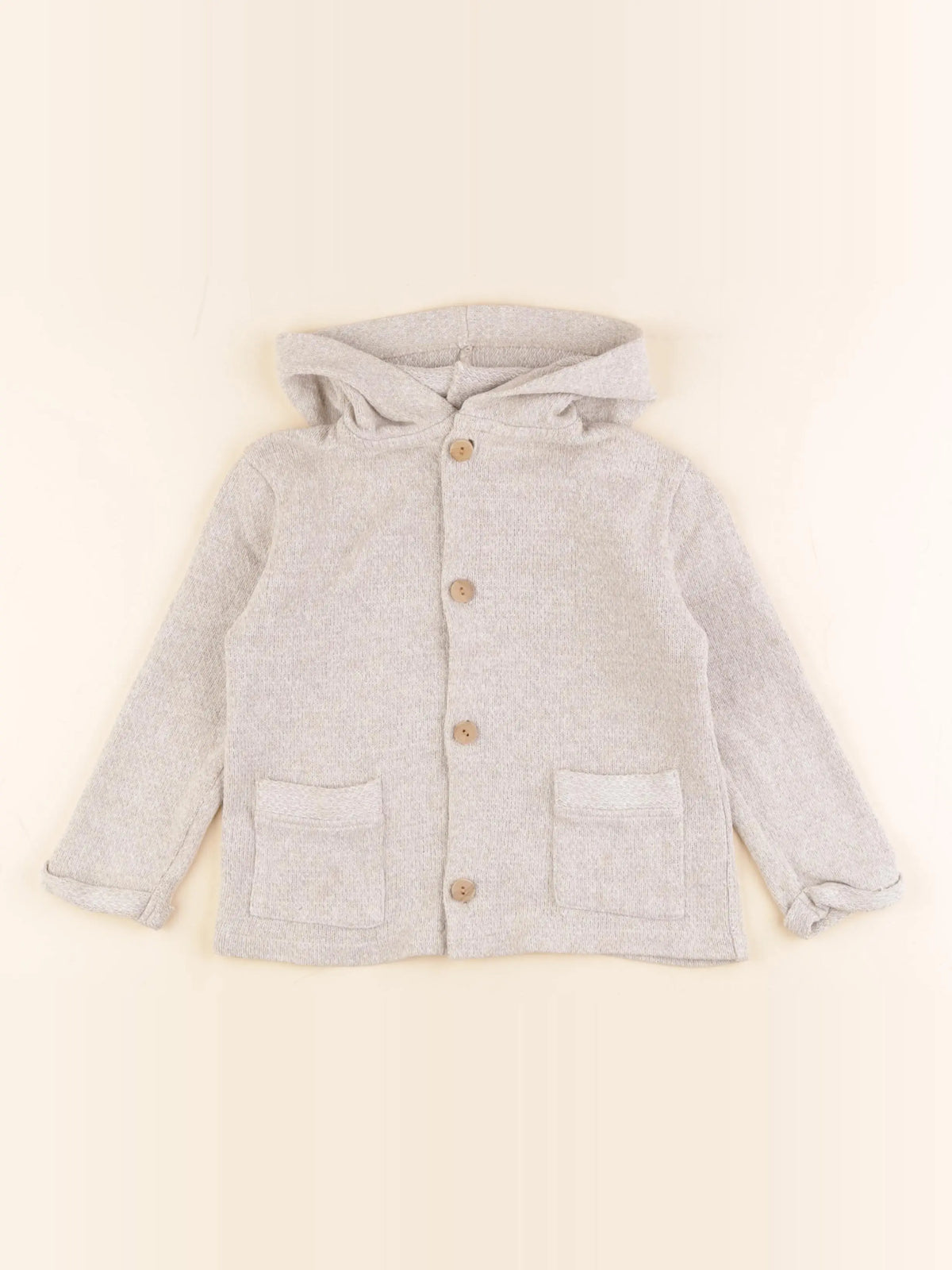 Zara - gilet marron - 3/4 ans