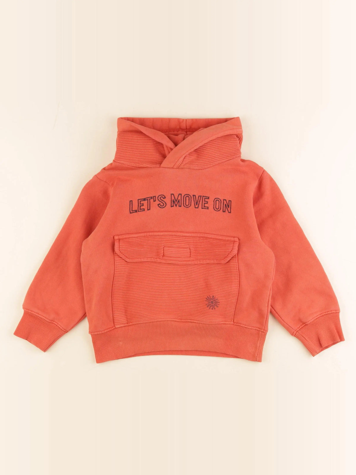 Tape à l'oeil - sweat rouge - 3 ans
