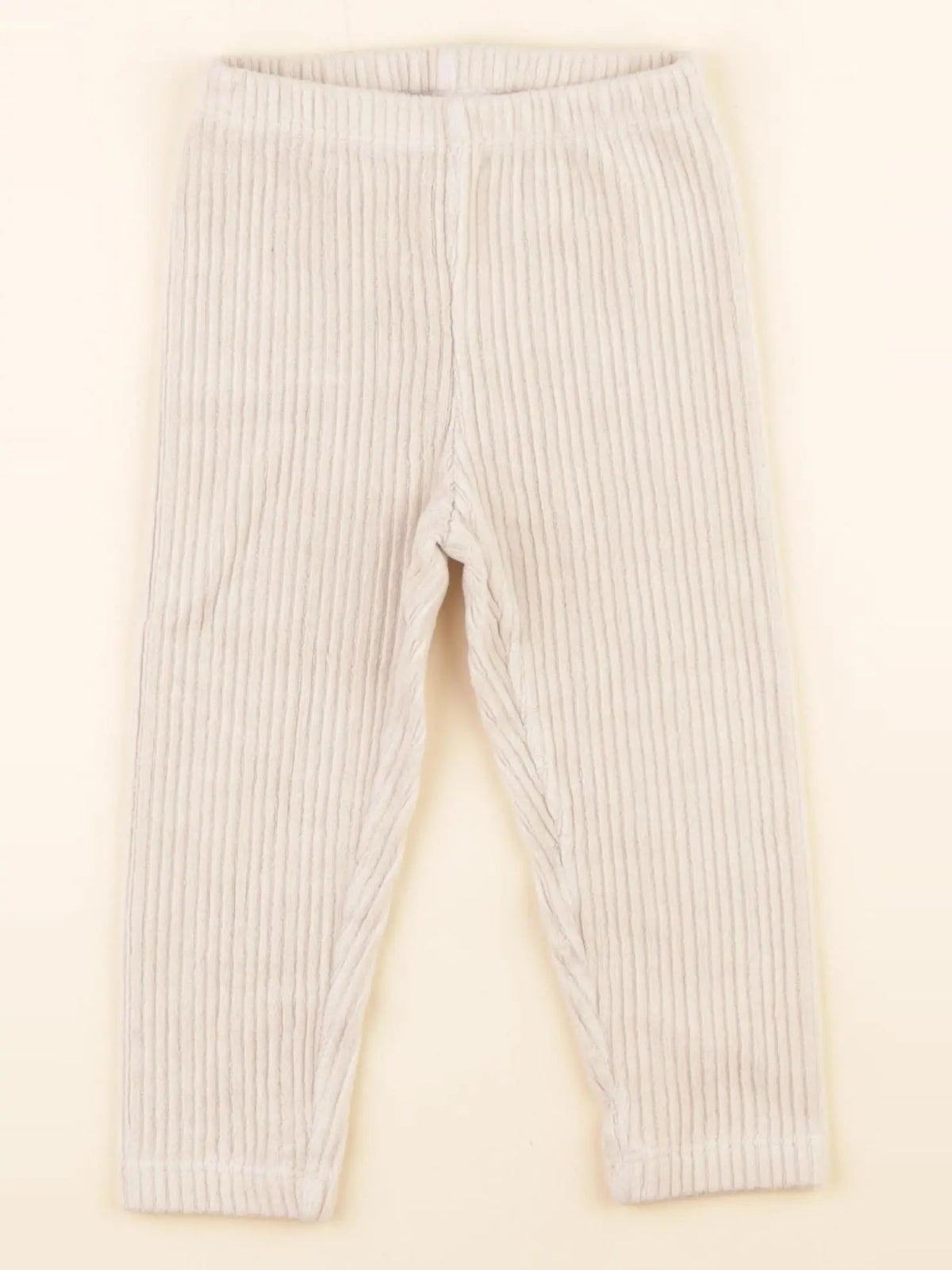 La Redoute - legging beige - 24 mois