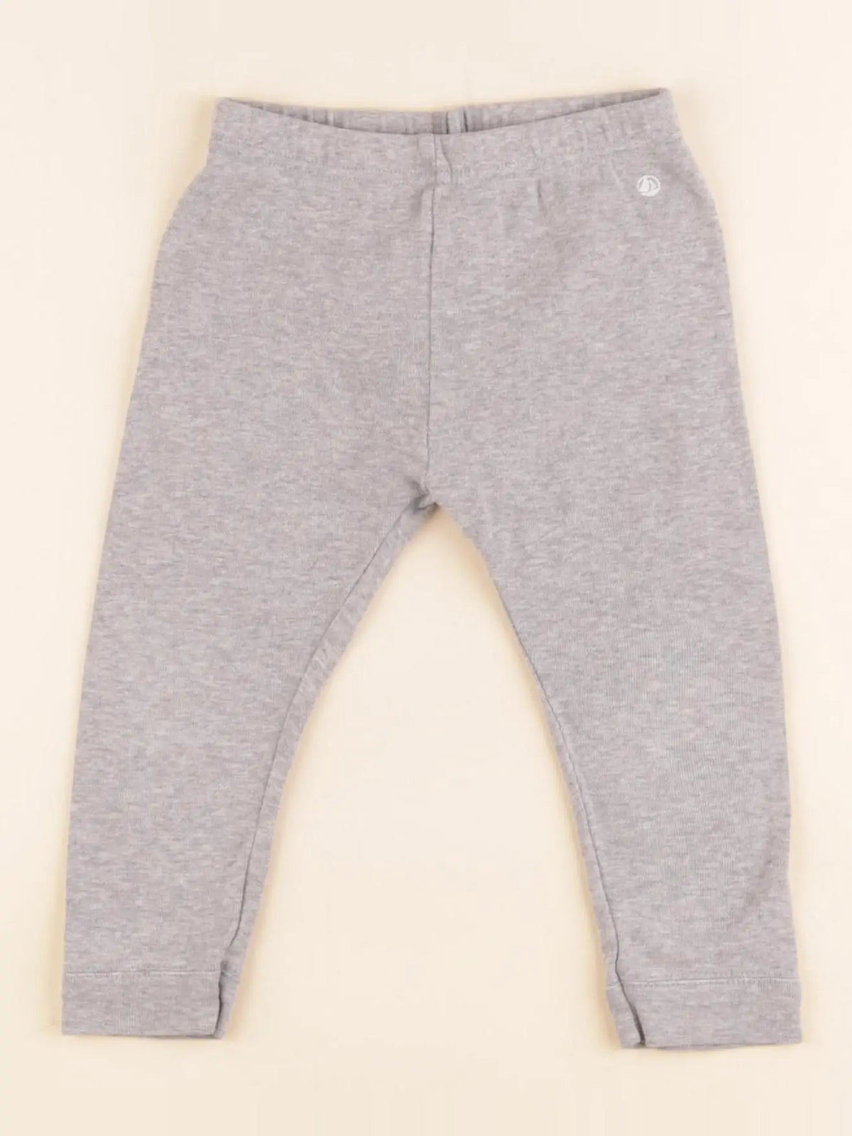 Petit Bateau - legging gris - 18 mois