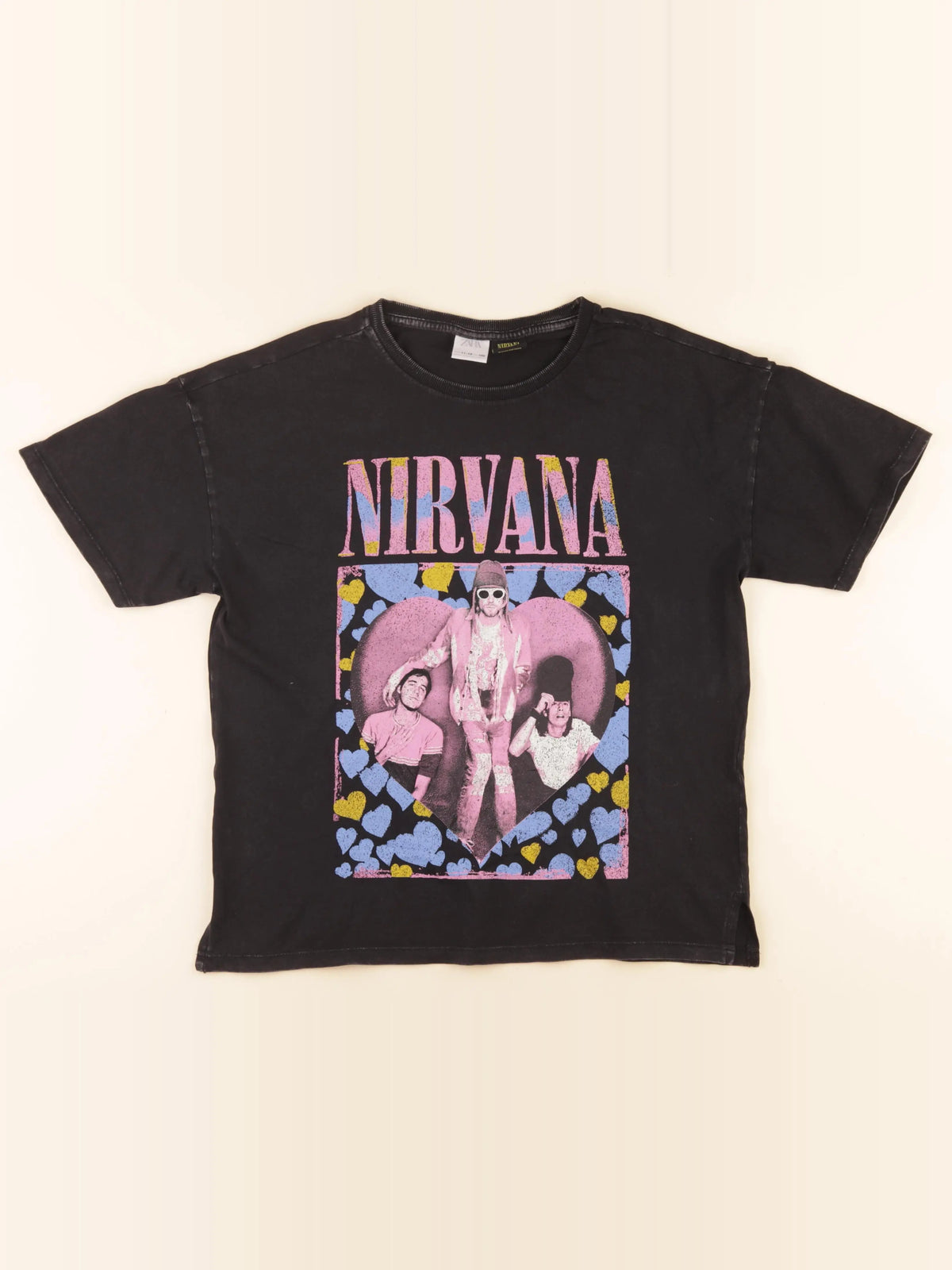 Zara - tee-shirt multicolore - 11/12 ans