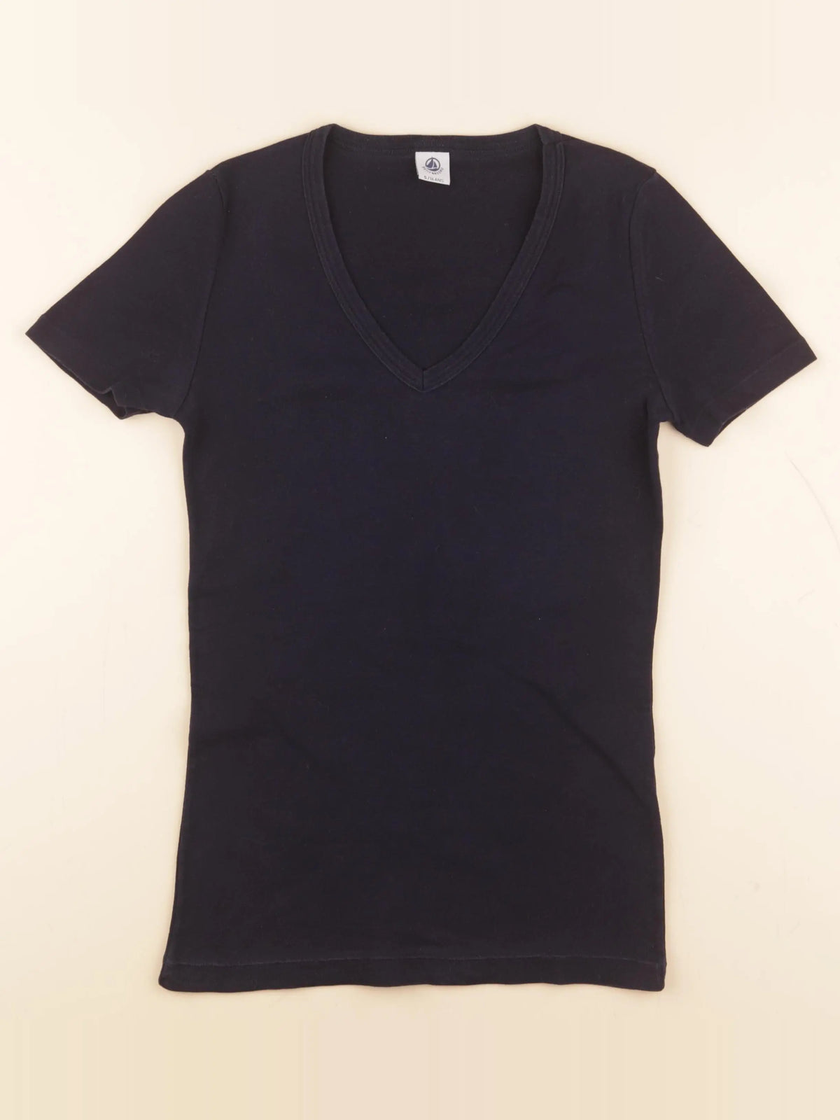 Petit Bateau - tee-shirt bleu - 16 ans