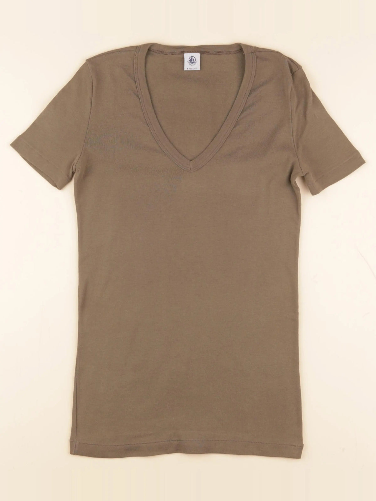 Petit Bateau - tee-shirt vert - 16 ans