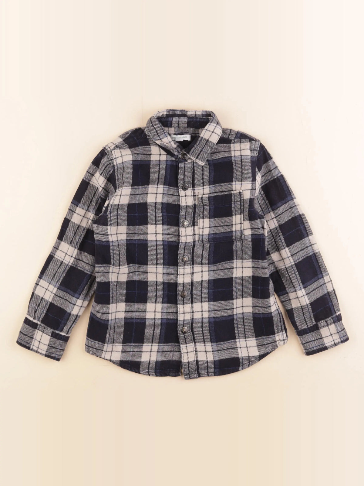 Vertbaudet - chemise bleu - 5 ans