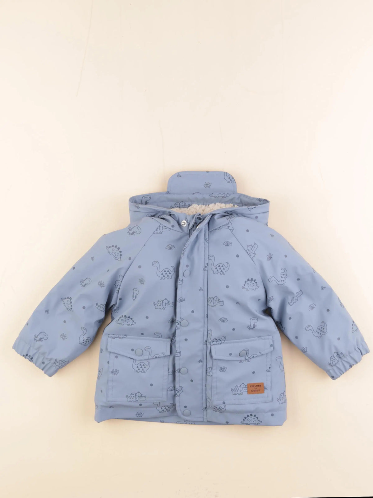 Vertbaudet - imperméable bleu - 18 mois