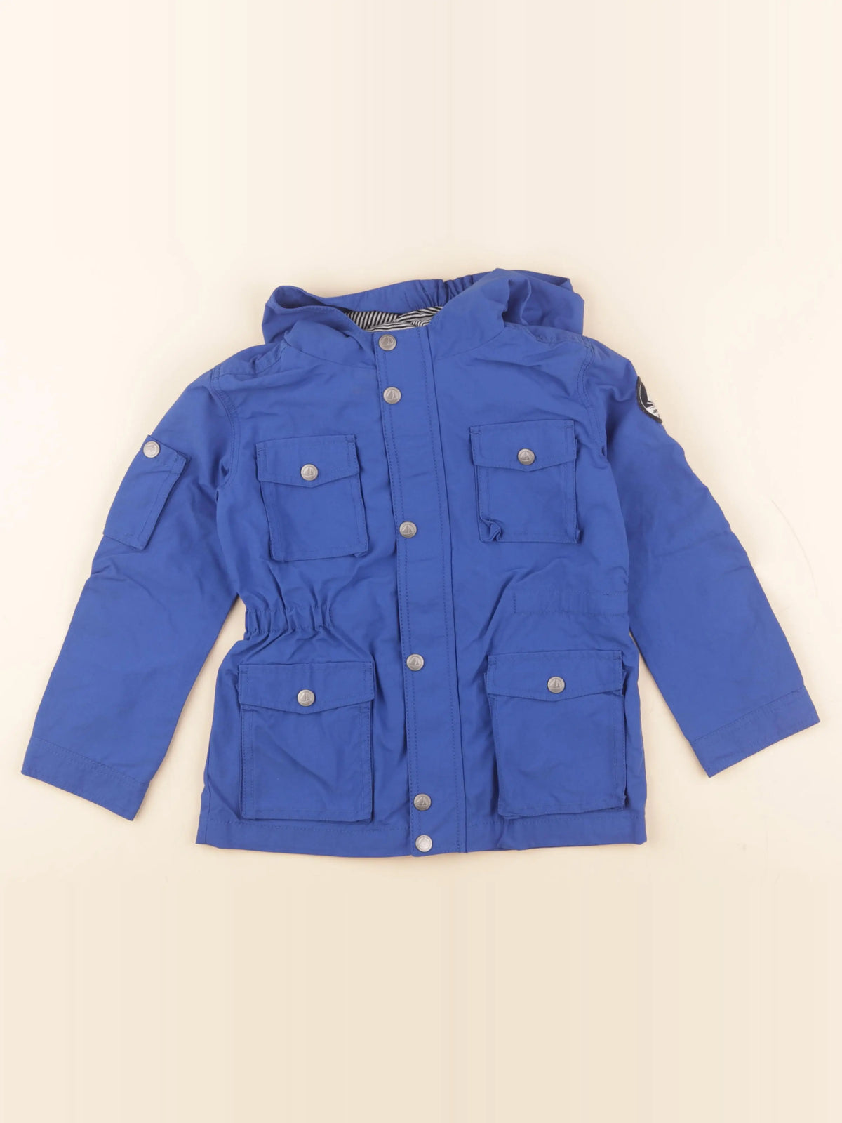 Petit Bateau - veste bleu - 6 ans
