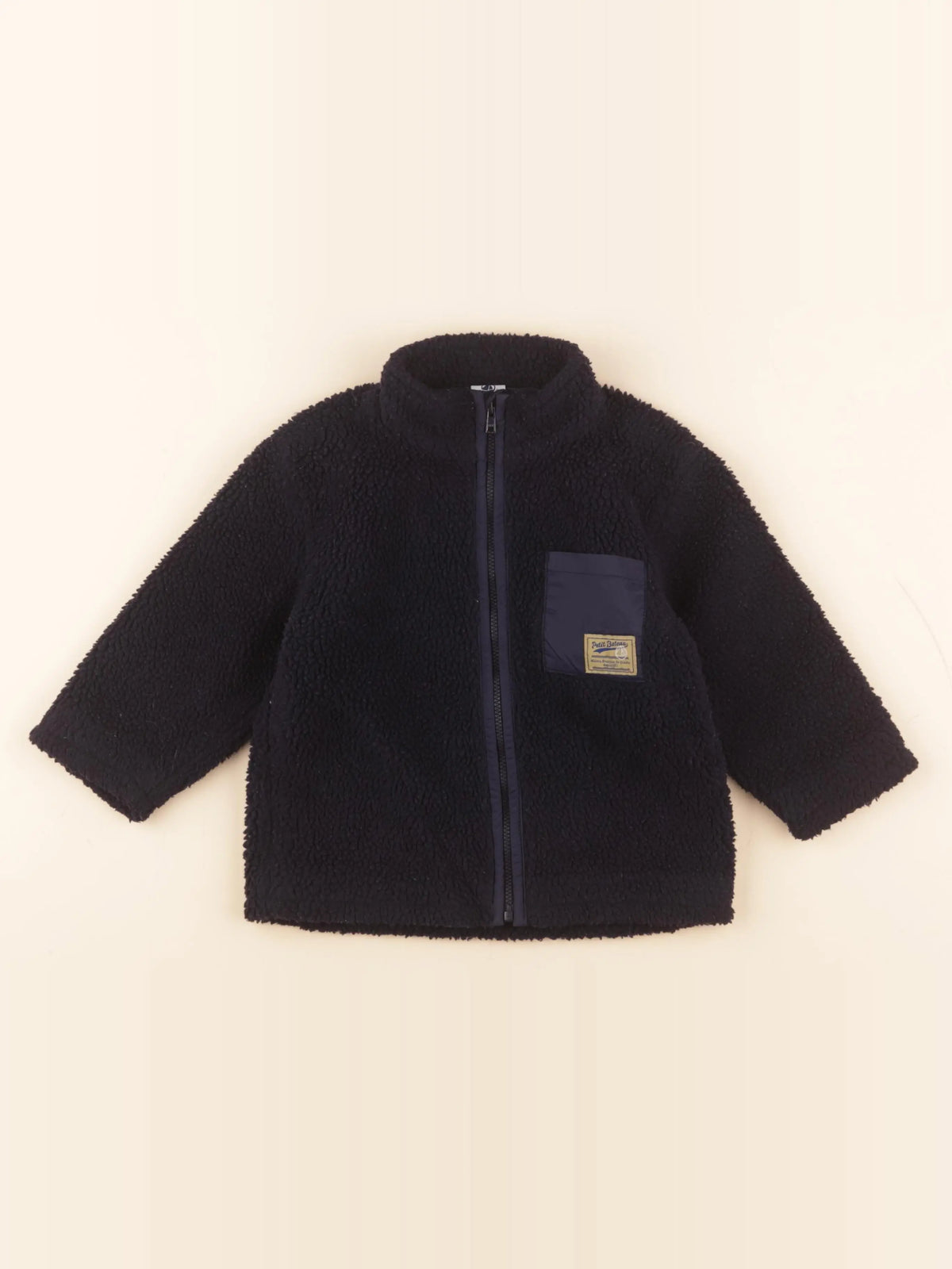 Petit Bateau - veste bleu - 36 mois