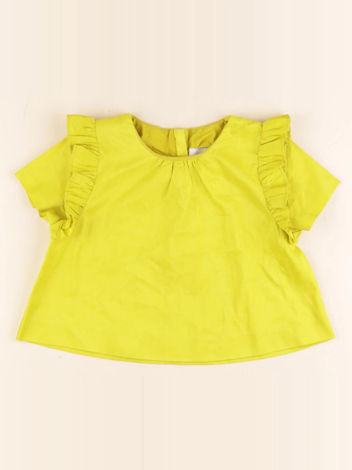 Jacadi - blouse jaune - 6 ans