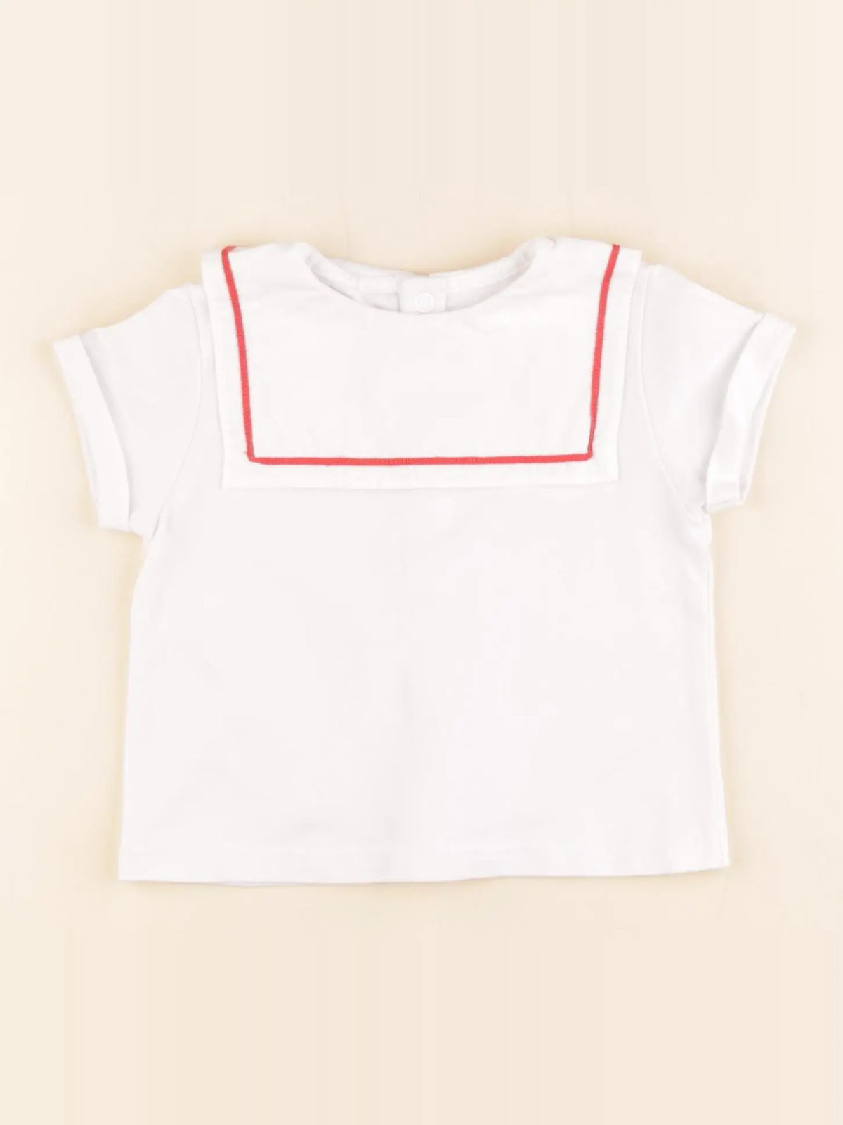 Jacadi - tee-shirt blanc - 12 mois