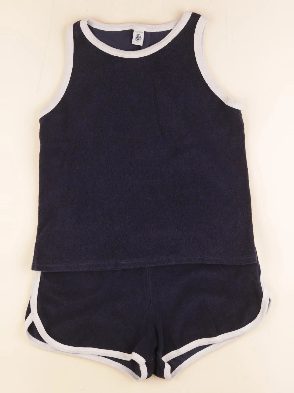 Petit Bateau - ensemble bleu - 12 ans