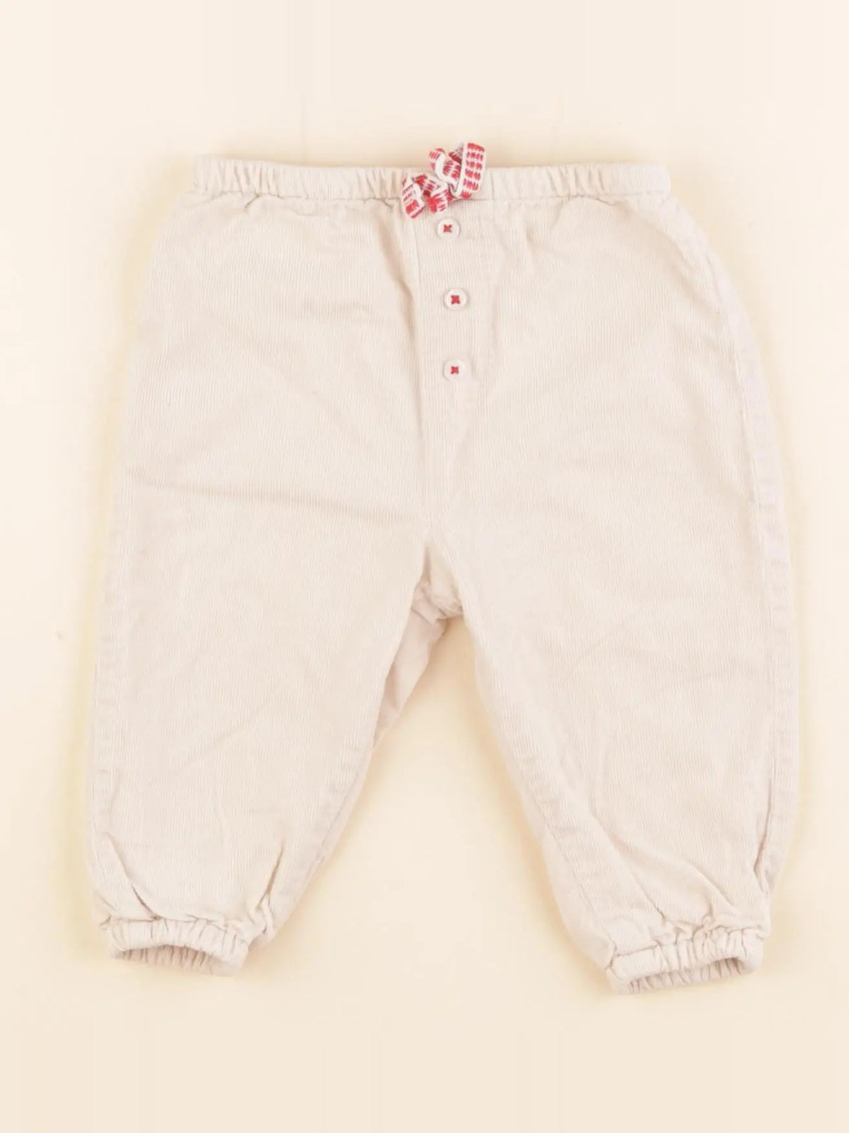 Boutchou - pantalon beige - 6 mois