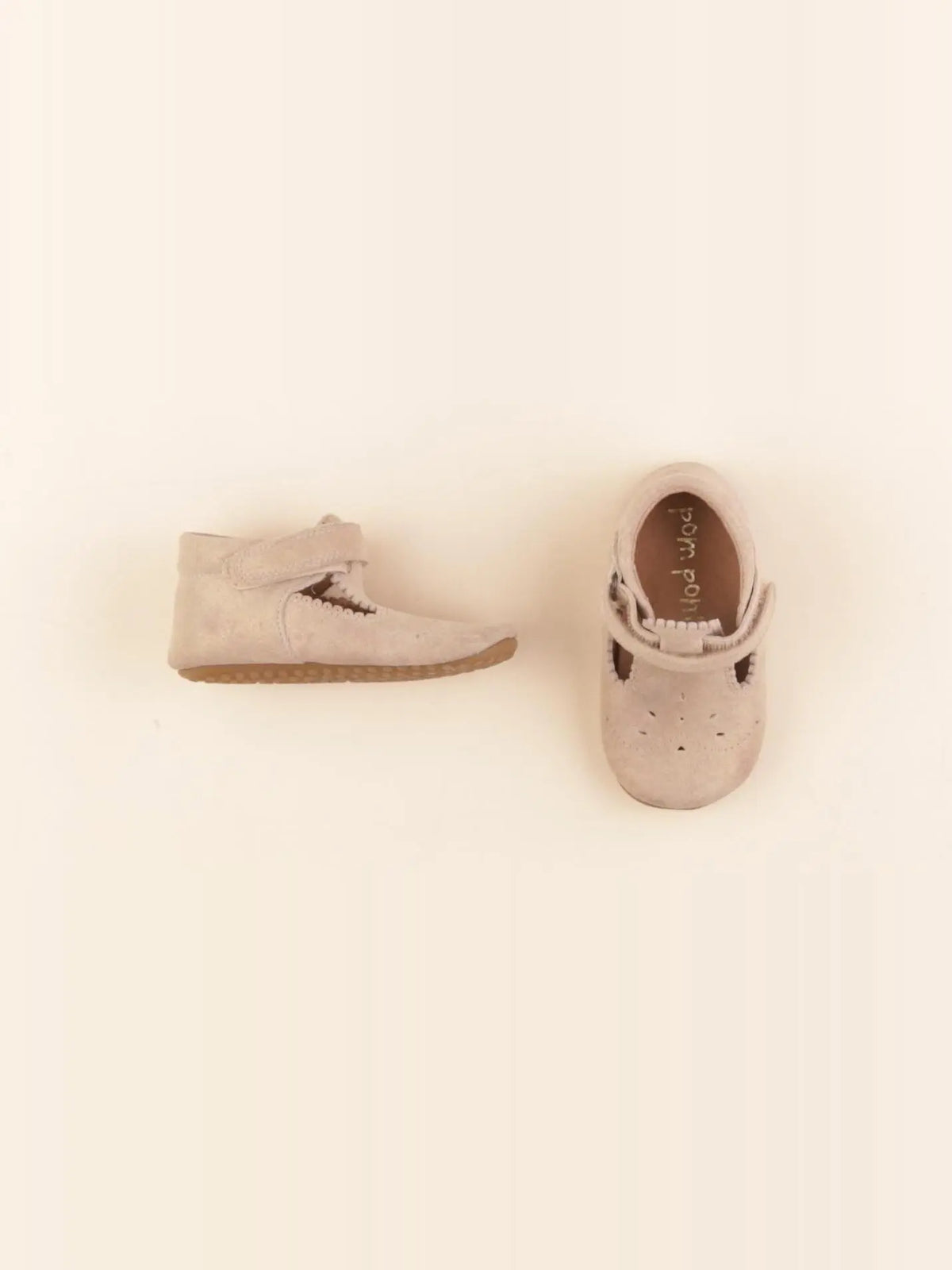 POM POM - chaussons or - pointure 22