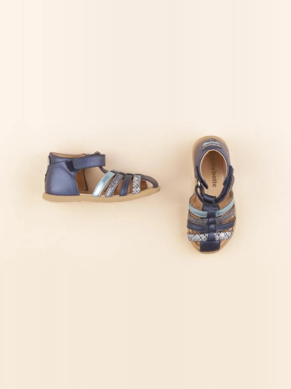 Vertbaudet - sandales bleu - pointure 24