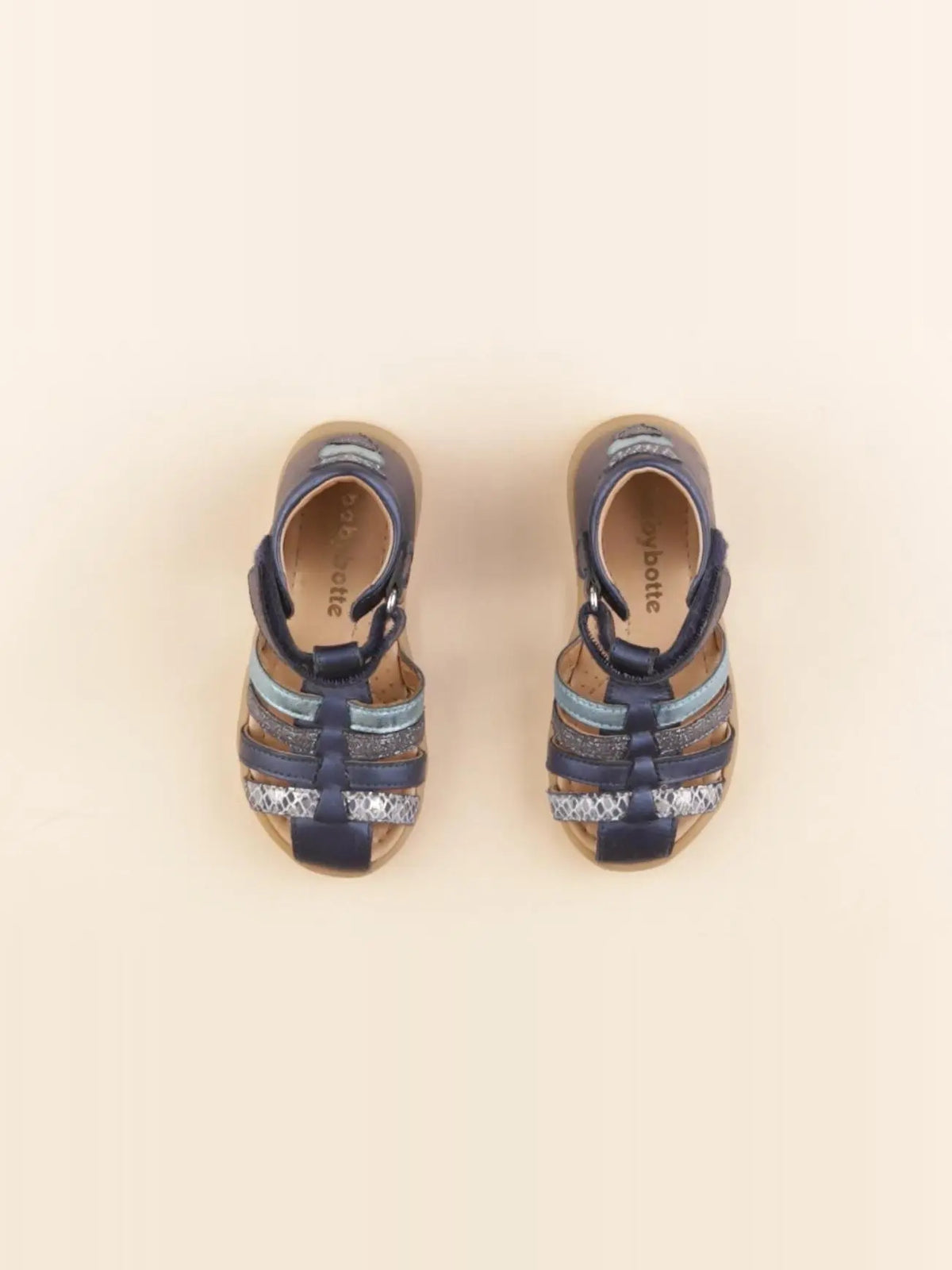 Vertbaudet - sandales bleu - pointure 24