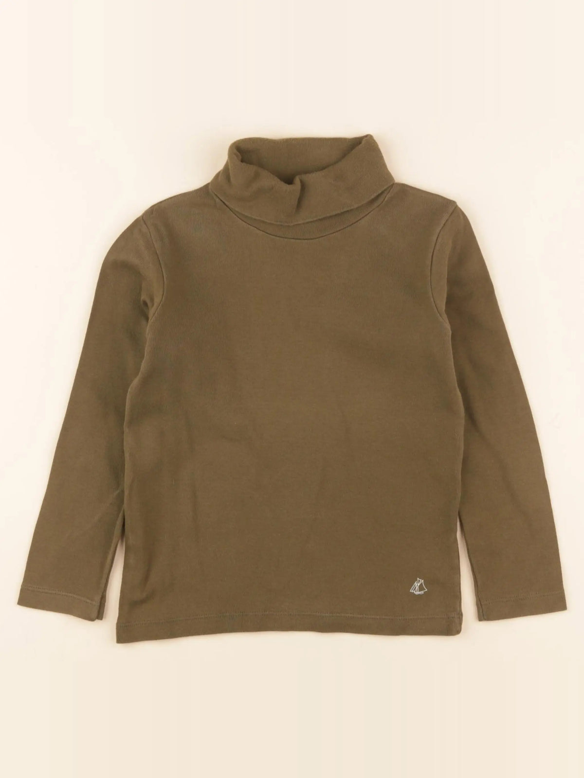 Petit Bateau - sous-pull vert - 5 ans