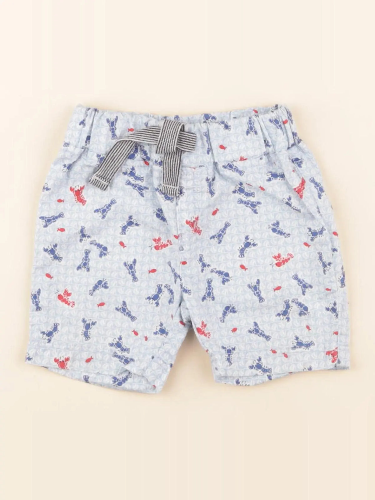 Petit Bateau - maillot de bain bleu - 12 mois